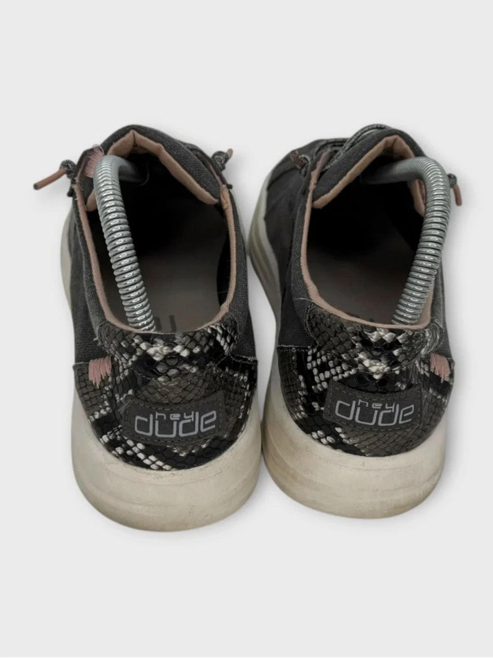 Hey Dude Karina‎ Slip On Sneakers Size 9 Fair Condition Comfy